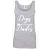 Dogs Over Dudes Cotton Tank