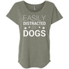 Easily Distracted By Dogs Slouchy Tee