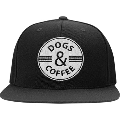 Dogs & Coffee Snapback Hat
