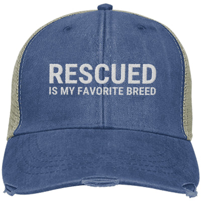 Rescued Is My Favorite Breed Trucker Cap