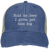 Hold My Beer I Gotta Pet This Dog Trucker Cap
