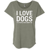 I Love Dogs, It's People Who Annoy Me Slouchy Tee