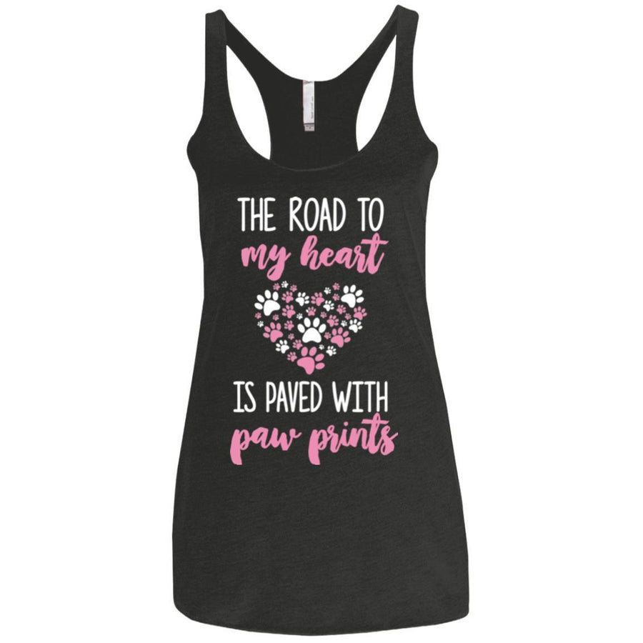 The Road To My Heart Triblend Tank