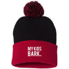 My Kids Bark Knit Pom Beanie