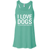 I Love Dogs, It's People Who Annoy Me Flowy Tank