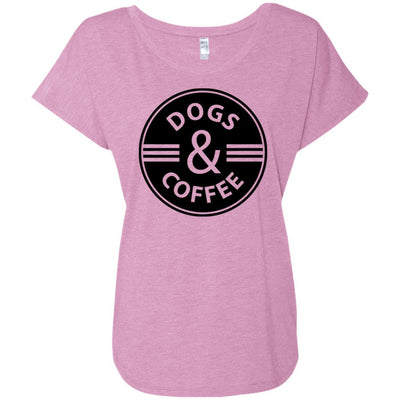 Dogs & Coffee Slouchy Tee