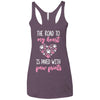 The Road To My Heart Triblend Tank