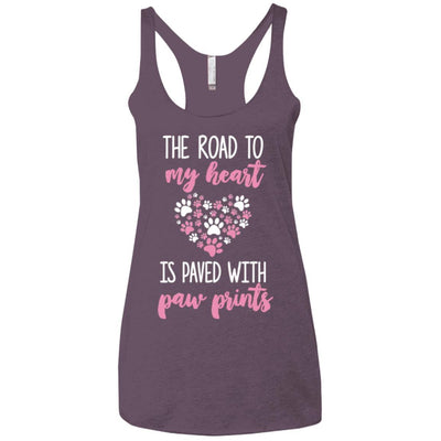 The Road To My Heart Triblend Tank