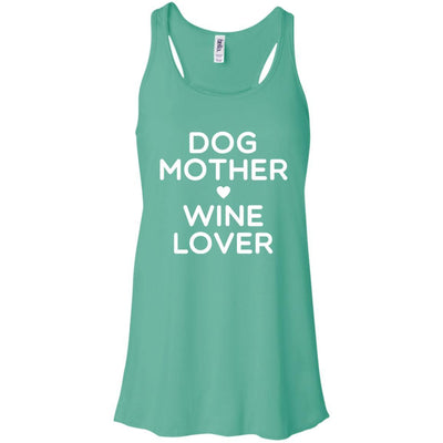 DOG MOTHER WINE LOVER Flowy Tank