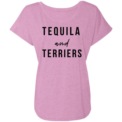 Tequila and Terriers Slouchy Tee