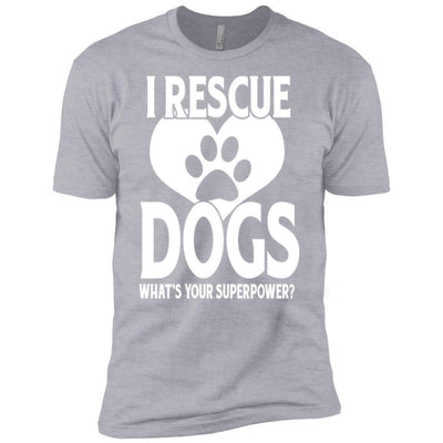 I Rescue Dogs What's Your Superpower Premium Tee