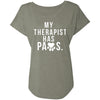 My Therapist Has Paws Slouchy Tee