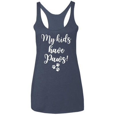 My Kids have Paws Triblend Tank