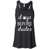Dogs Before Dudes Flowy Tank