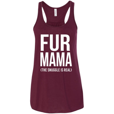 Fur Mama The Snuggle Is Real Flowy Tank