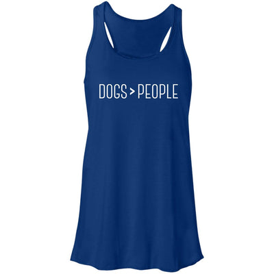 Dogs > People Flowy Tank