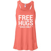 Free Hugs Dogs Only Flowy Tank