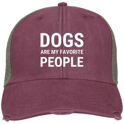 Dogs Are My Favorite People Hat Trucker Cap
