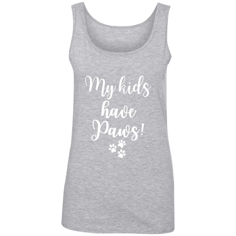 My Kids have Paws Cotton Tank