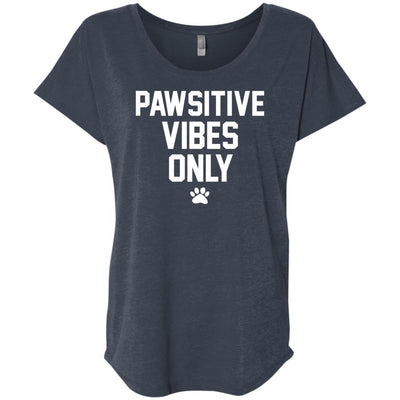 Pawsitive Vibes Only Slouchy Tee