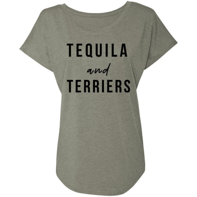 Tequila and Terriers Slouchy Tee