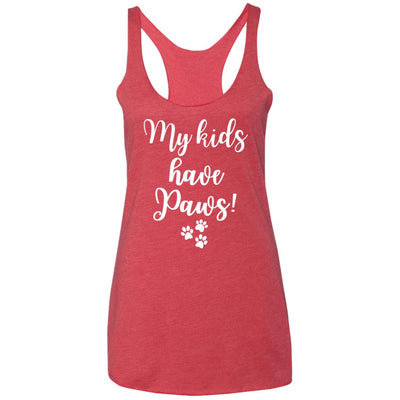 My Kids have Paws Triblend Tank