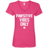 Pawsitive Vibes Only V-Neck Tee