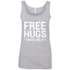 Free Hugs Dogs Only Cotton Tank