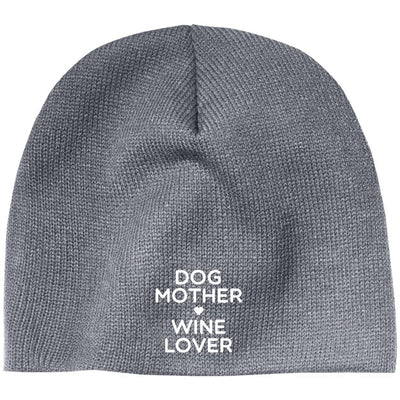 Dog Mother Wine Lover Classic Beanie