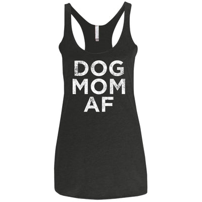 Dog Mom AF Triblend Tank