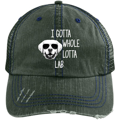 I Gotta Whole Lotta Lab Trucker Cap