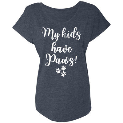 My Kids have Paws Slouchy Tee