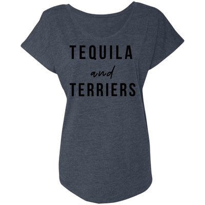 Tequila and Terriers Slouchy Tee