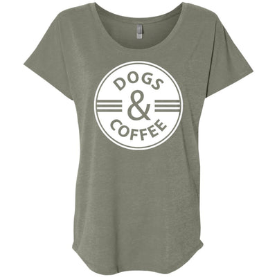 Dogs & Coffee Slouchy Tee