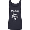 My Kids have Paws Cotton Tank