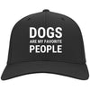 Dogs Are My Favorite People Hat Twill Cap