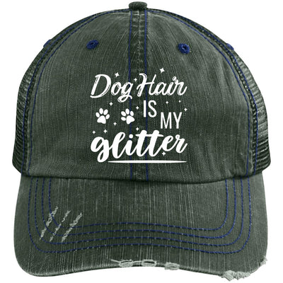 Dog Hair is My Glitter Trucker Cap