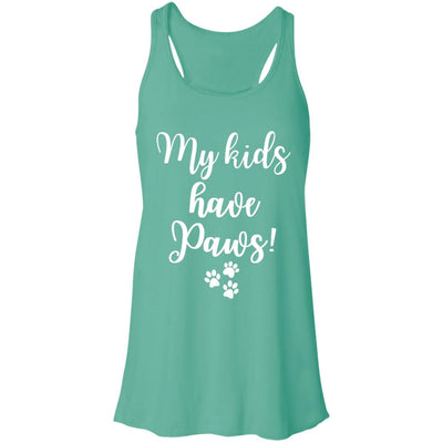 My Kids have Paws Flowy Tank