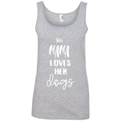 This Mama Loves Her Dog Cotton Tank