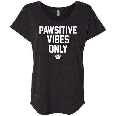 Pawsitive Vibes Only Slouchy Tee