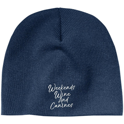 Weekends, Wine And Canines Classic Beanie
