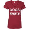 Dogs Are My Favorite People V-Neck Tee