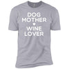 DOG MOTHER WINE LOVER Premium Tee