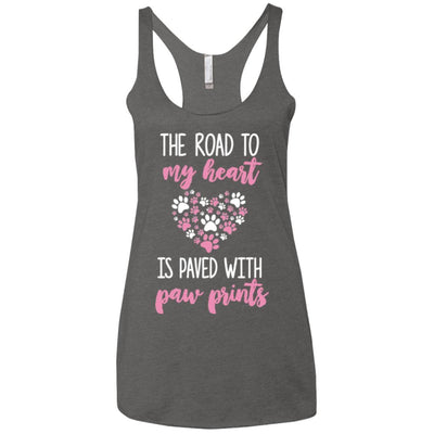 The Road To My Heart Triblend Tank