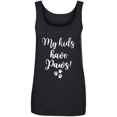 My Kids have Paws Cotton Tank
