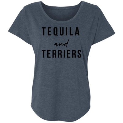 Tequila and Terriers Slouchy Tee