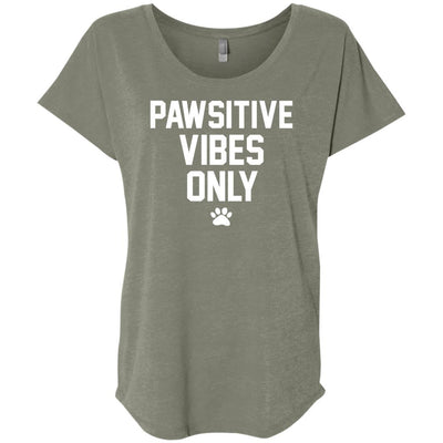 Pawsitive Vibes Only Slouchy Tee