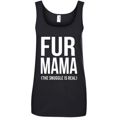 Fur Mama The Snuggle Is Real Cotton Tank