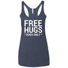 Free Hugs Dogs Only Triblend Tank
