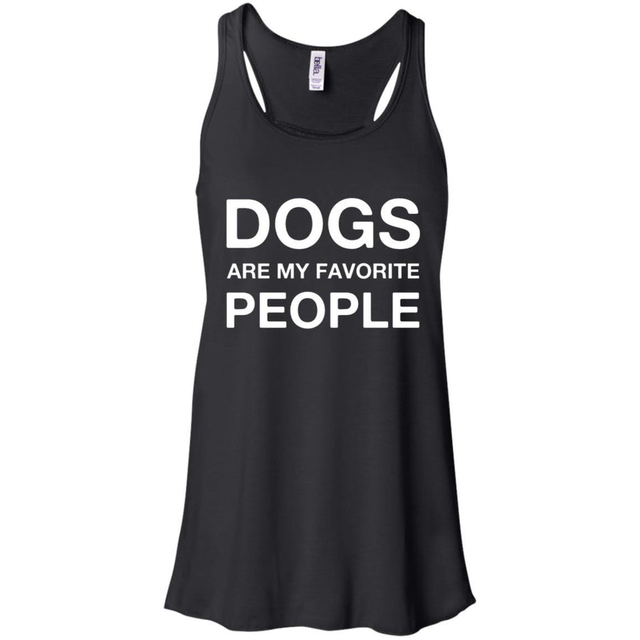 Dogs Are My Favorite People Flowy Tank